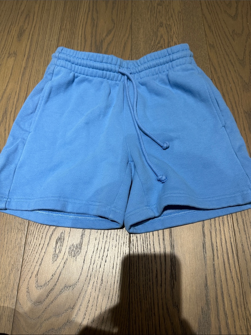 TNA Women's Sky Blue Active Drawstring Shorts - Aritzia